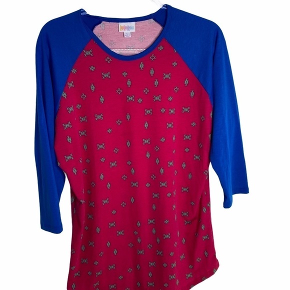 Colourful and stretchy  baseball T - Picture 4 of 6